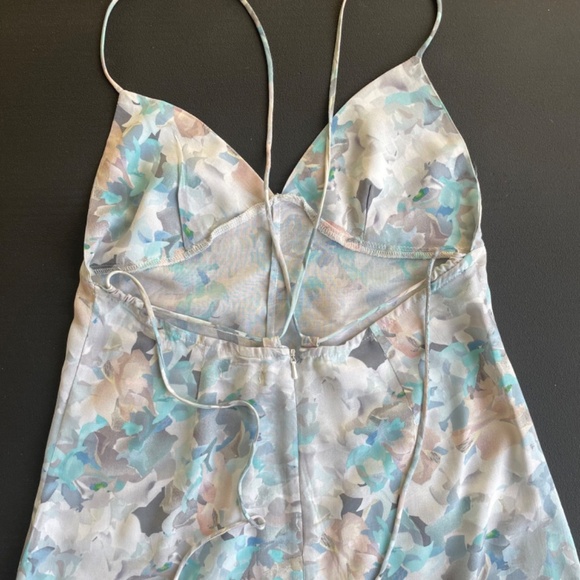 Pastel Floral Jumpsuit Romper size S - Picture 6 of 8